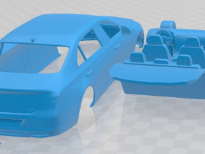 Genesis G90 2020 Printable Car Modello di stampa 3D