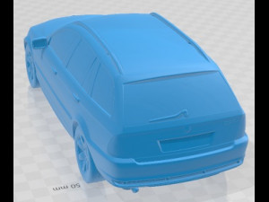 E46 Touring 2001 Printable Car 3D-Druckmodell