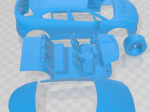 Jaguar I Pace 2019 Printable Car 3D Print Model