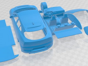 Jaguar I Pace 2019 Printable Car 3D 프린트 모델