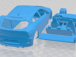 Jaguar I Pace 2019 Printable Car 3D 프린트 모델