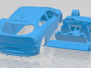 Jaguar I Pace 2019 Printable Car 3D Print Model
