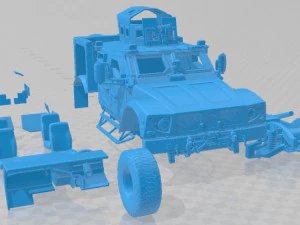 Oshkosh M ATV R6 Printable Car 3D Print Model