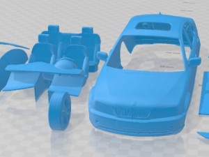 Series 3 E46 2004 Printable Car 3D प्रिंट मॉडल
