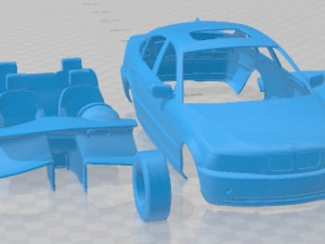 Series 3 E46 2004 Printable Car 3D 打印模型