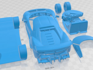 Ferrari P80C 2019 Printable Car 3D Print Model