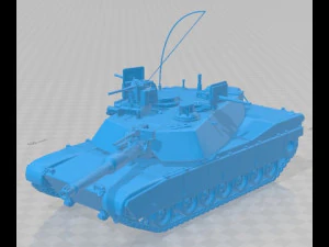 Танк M1A2 Abrams для печати 3D Принт Модель