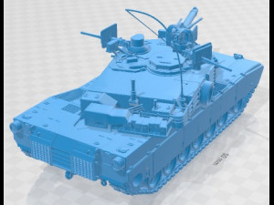 M1A2 Abrams Printable Tank 3D Print Model