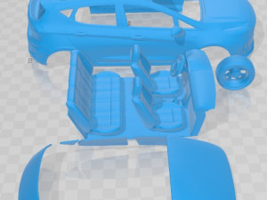 Fiesta Active 2022 Printable Car Model do druku 3D