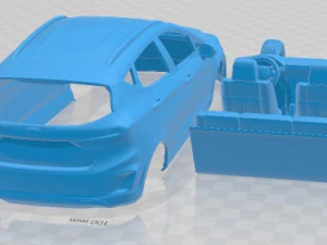 Fiesta Active 2022 Printable Car 3D Print Model