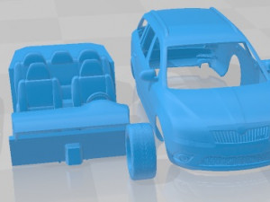 Skoda Octavia RS Combi 2010 Printable Car Modelo de impresión 3D