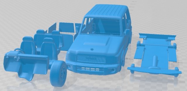 Toyota Land Cruiser VXR 2017 Printable Car 3D Принт Модель .c4d .max .obj .3ds .fbx .stl .blend 