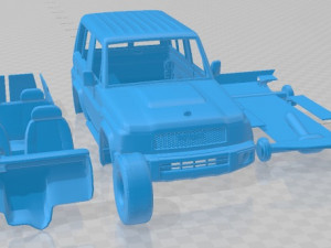 Toyota Land Cruiser VXR 2017 Printable Car 3D Принт Модель