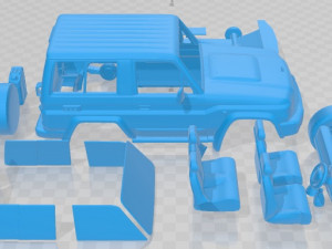 Toyota Land Cruiser VXR 2017 Printable Car 3D Принт Модель