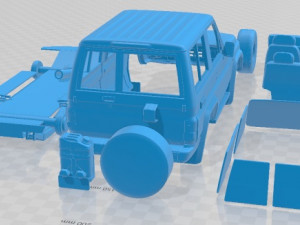 Toyota Land Cruiser VXR 2017 Printable Car 3D Принт Модель