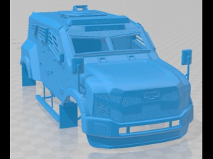 Oshkosh Sand Cat V2 Printable Body Car Modèles 3D en vedette