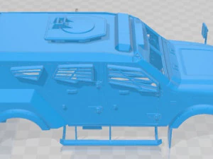Oshkosh Sand Cat V2 Printable Body Car 3D Print Model