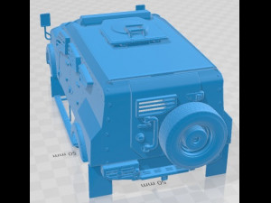Oshkosh Sand Cat V2 Printable Body Car Modèles 3D en vedette