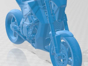 Agusta Bestiale 2021 Printable Motorbike 3D Print Model