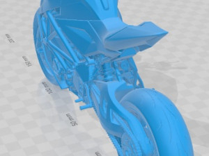 Printable Motor Agusta Bestiale 2021 Model Cetak 3D