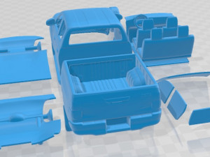 Toyota Hilux Double Cab Revo 2018 Printable Car 3D Принт Модель