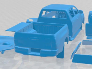 Toyota Hilux Double Cab Revo 2018 Printable Car 3D Print Model