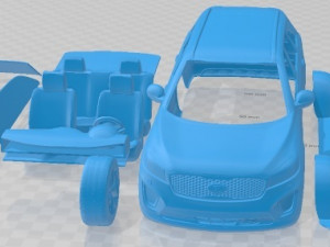 Kia Sorento 2014 Printable Car 3D Print Model