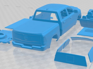 Dodge Ram Bighorn 2019 Printable Ca Model do druku 3D