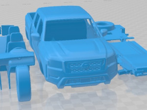 Nissan Frontier 2022 Printable Car Modèles 3D en vedette