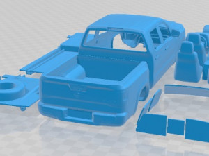 Nissan Frontier 2022 Printable Car Modèles 3D en vedette