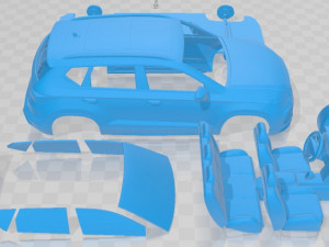 Seat Ateca 2020 Printable Car 3Dプリントモデル