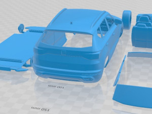 Seat Ateca 2020 Printable Car 3Dプリントモデル