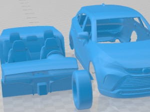 Toyota Venza 2021 Printable Car Modello di stampa 3D