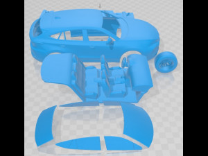 Toyota Venza 2021 Printable Car Modello di stampa 3D