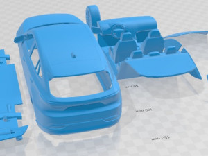 Toyota Venza 2021 Printable Car Modello di stampa 3D