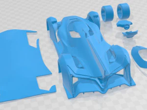 Hyundai N 2022 Vision Gran Turismo Printable Car 3D Print Model