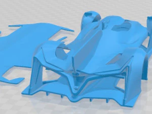 Hyundai N 2022 Vision Gran Turismo Printable Car 3D Print Model