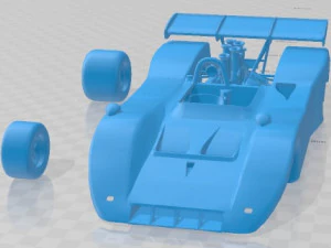 BRM P167 1971 Printable Car 3D Print Model