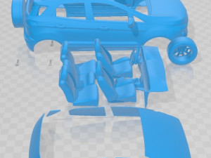 Eco Sport 2014 Printable Car Modèles 3D en vedette