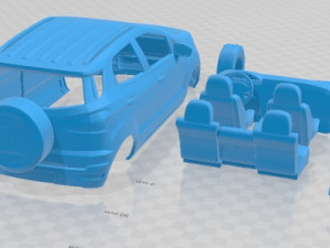 Eco Sport 2014 Printable Car Modèles 3D en vedette
