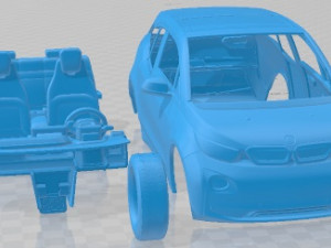 I3 Coupe 2014 Printable Car 3D प्रिंट मॉडल