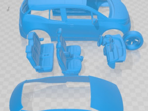 I3 Coupe 2014 Printable Car 3D प्रिंट मॉडल