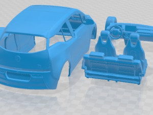I3 Coupe 2014 Printable Car 3D प्रिंट मॉडल
