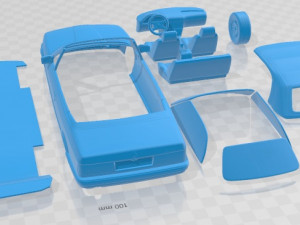 E30 Cabriolet 1991 Printable Car Modelo de impresión 3D