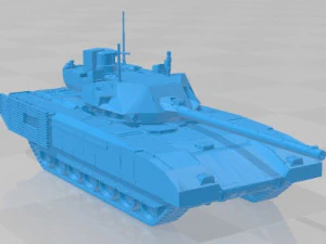 T14 Armata Printable Tank 3D Print Model