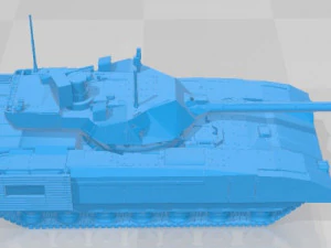 T14 Armata Printable Tank 3D Print Model