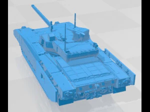 T14 Armata Printable Tank 3D Print Model