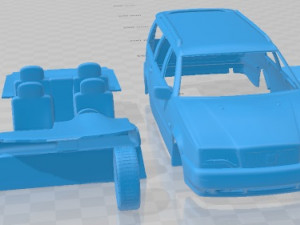 Volvo 850 Wagon 1992 Printable Car 3D 프린트 모델