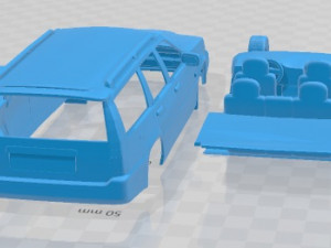 Volvo 850 Wagon 1992 Printable Car 3D 프린트 모델