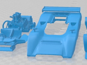 McLaren M8C 1970 Printable Car 3D 프린트 모델